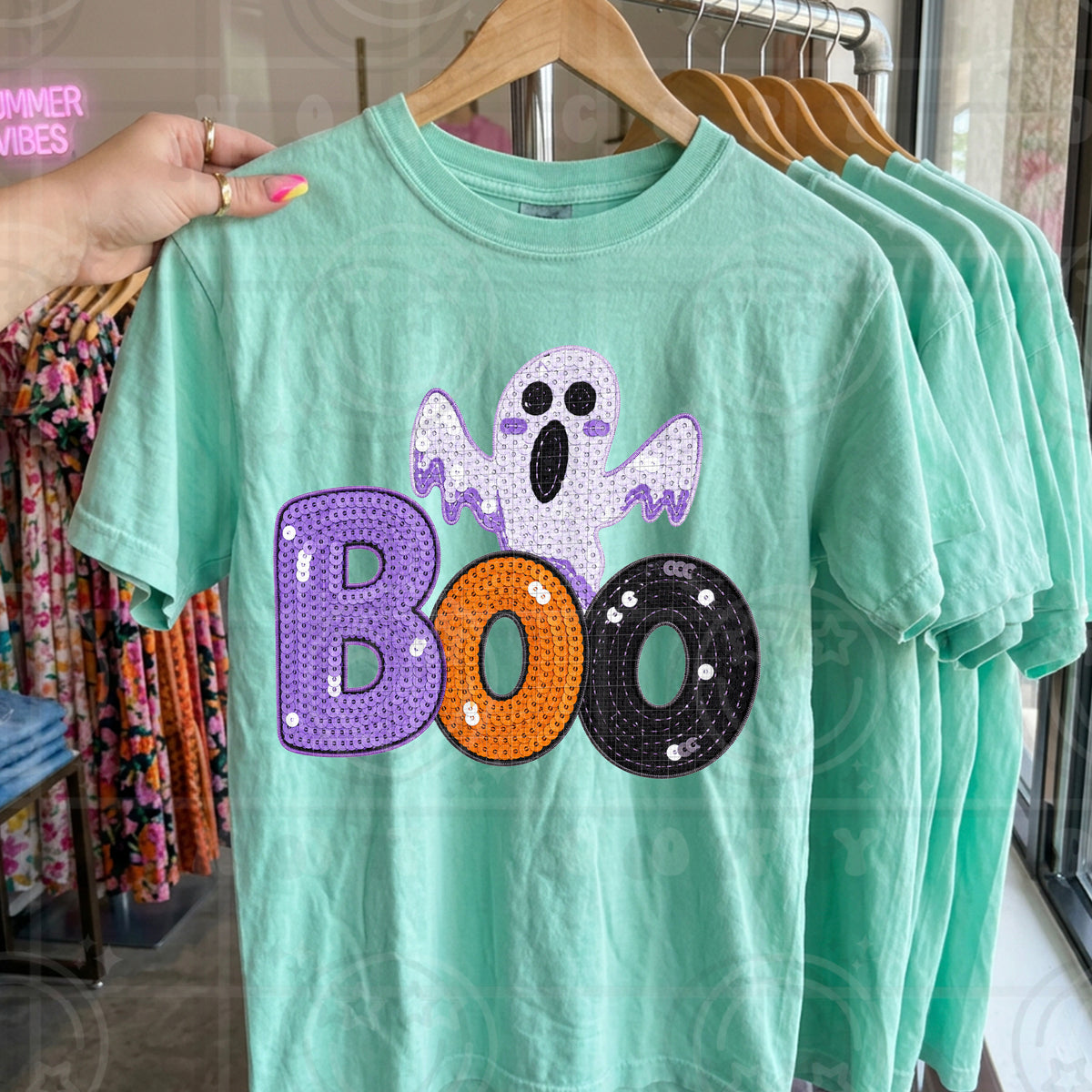 Boo Ghost Sequin - Transfers (HW)