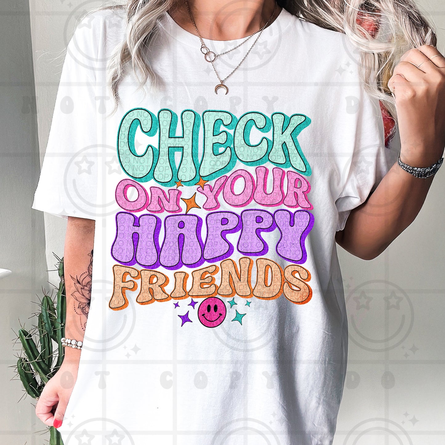 Check On Your Happy Friends - TRANSFERS (HW)