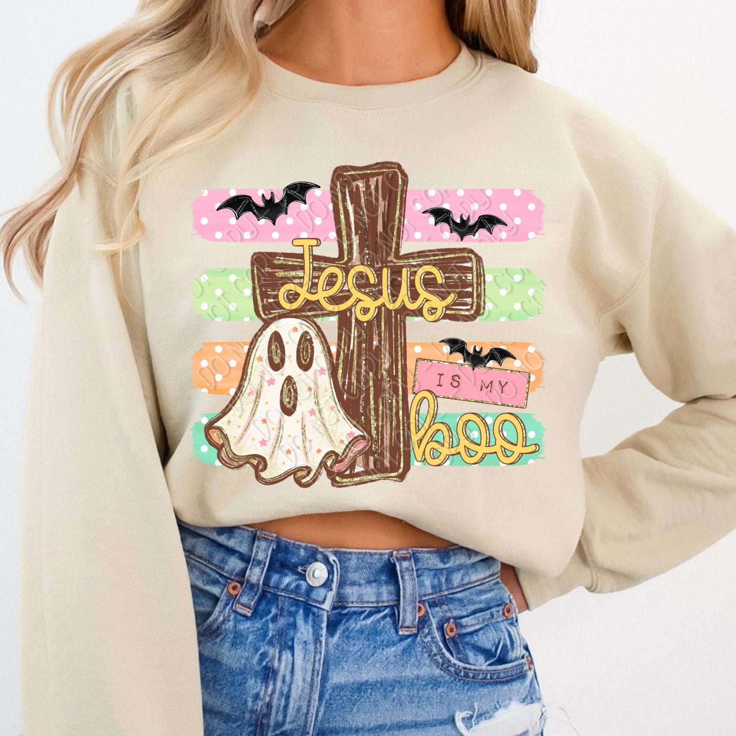 Jesus Is My Boo - Transfers (DW)