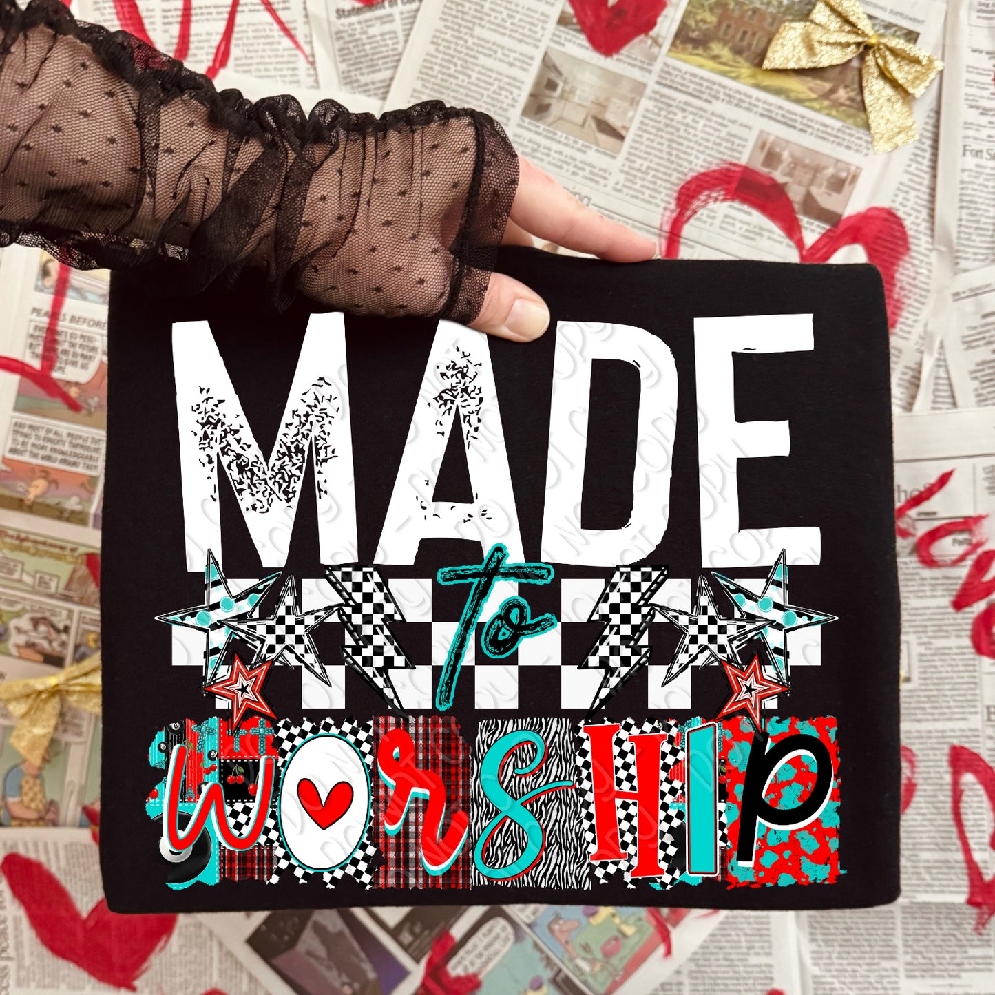 Made To Worship / White - TRANSFER (DW)