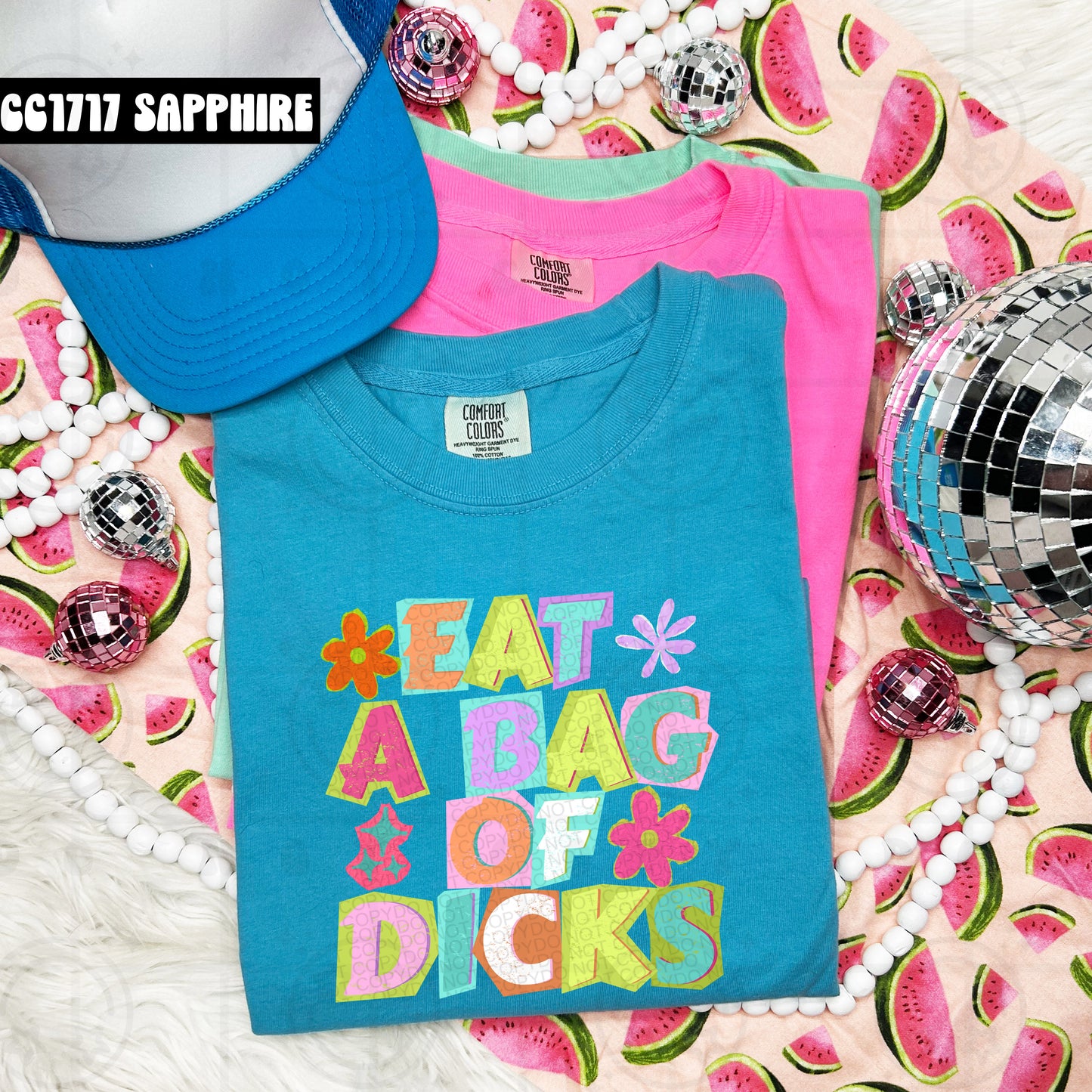 Eat A Bag of Dicks Colorful - TRANSFERS (HW)