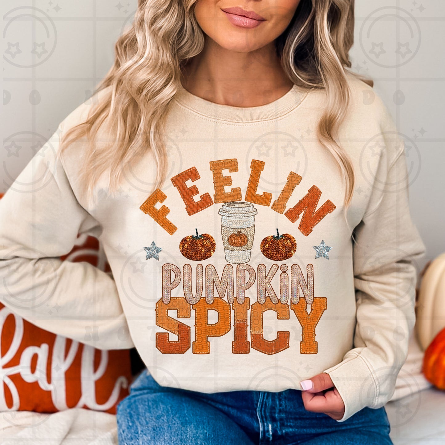 Feelin Pumpkin Spicy - TRANSFER (HW)