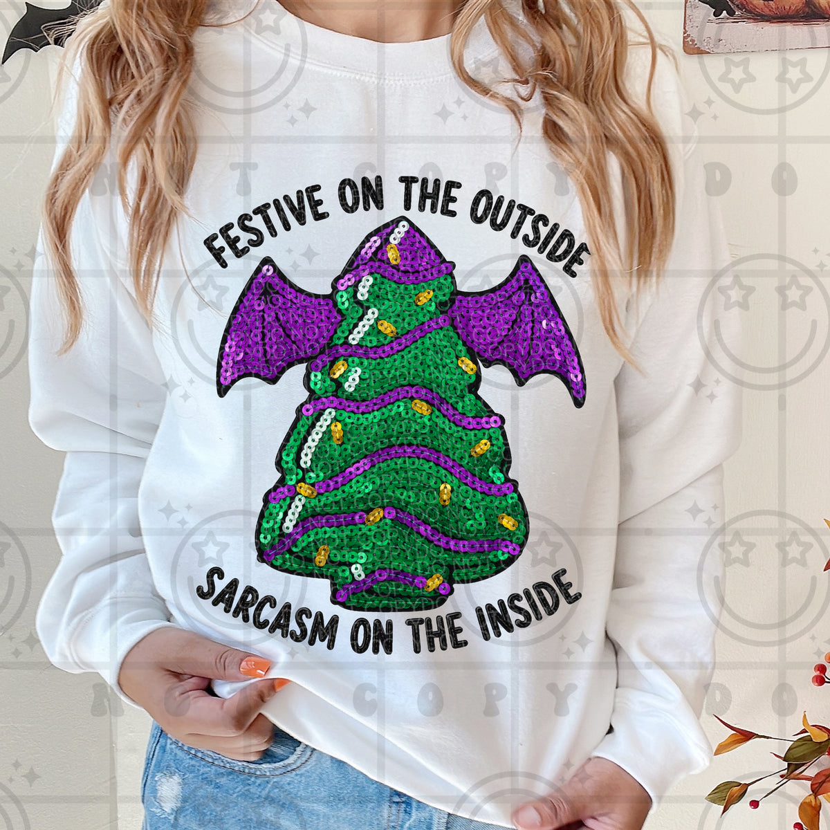 Festive On The Outside - Transfers (HW)