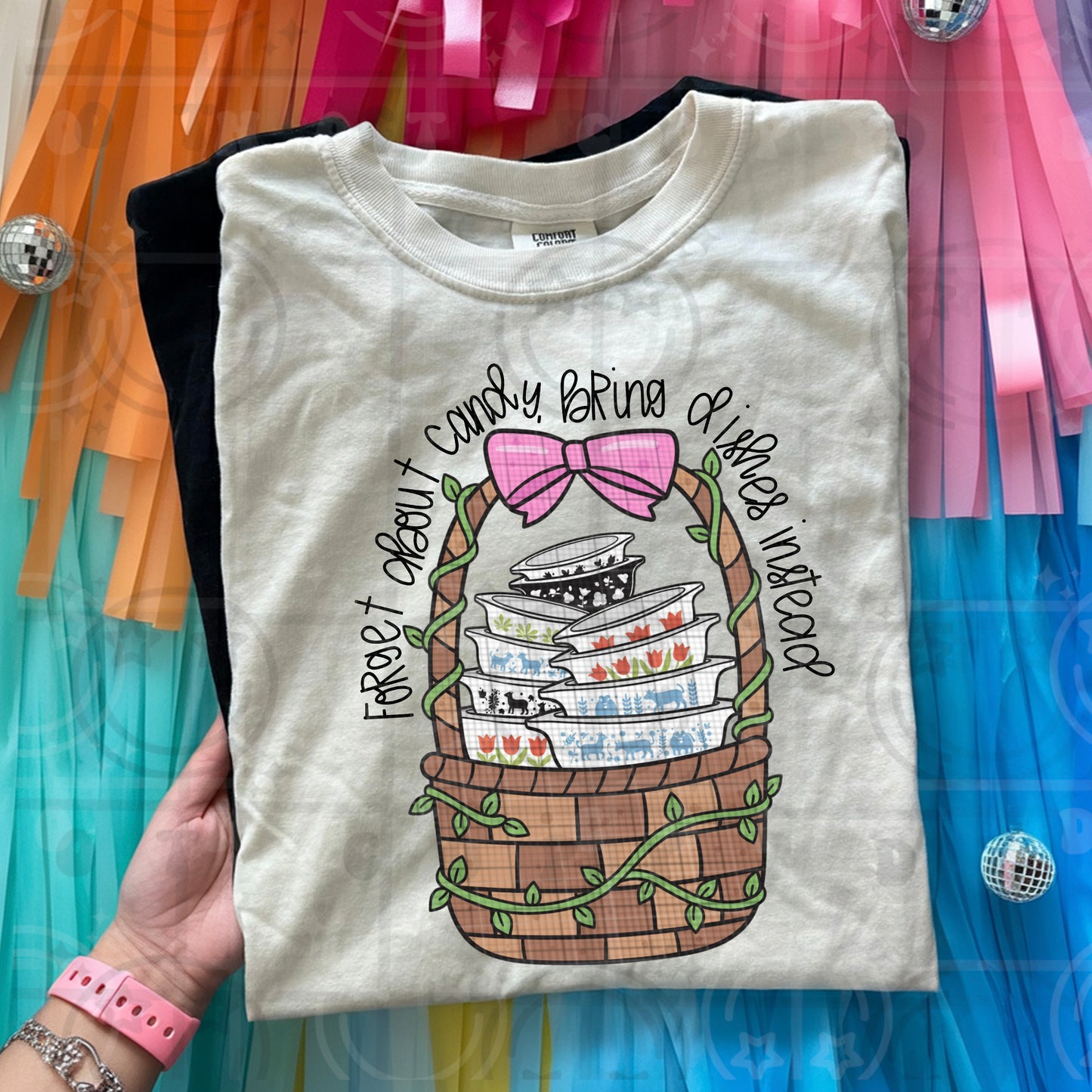 Forget About Candy Bring Dishes Instead - TRANSFER (HW)