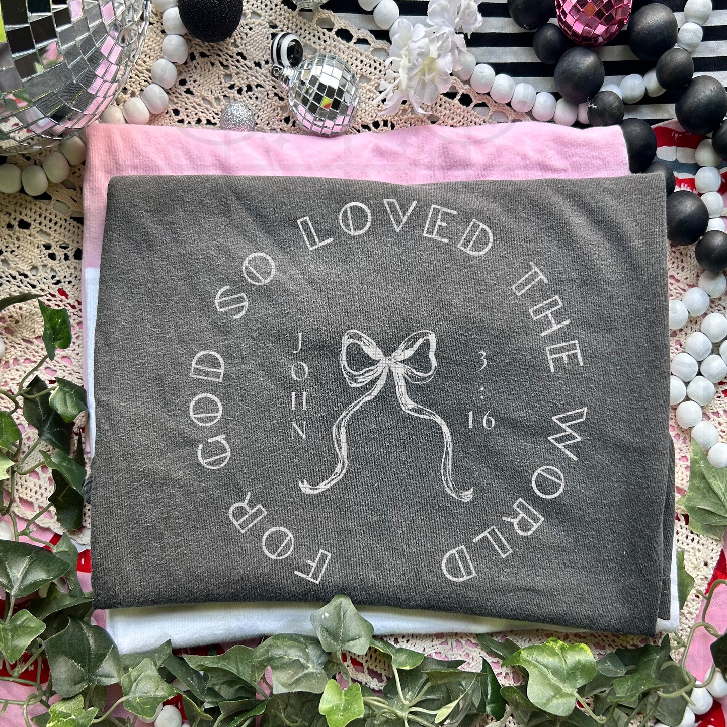 For God So Loved / White - TRANSFER (HW)