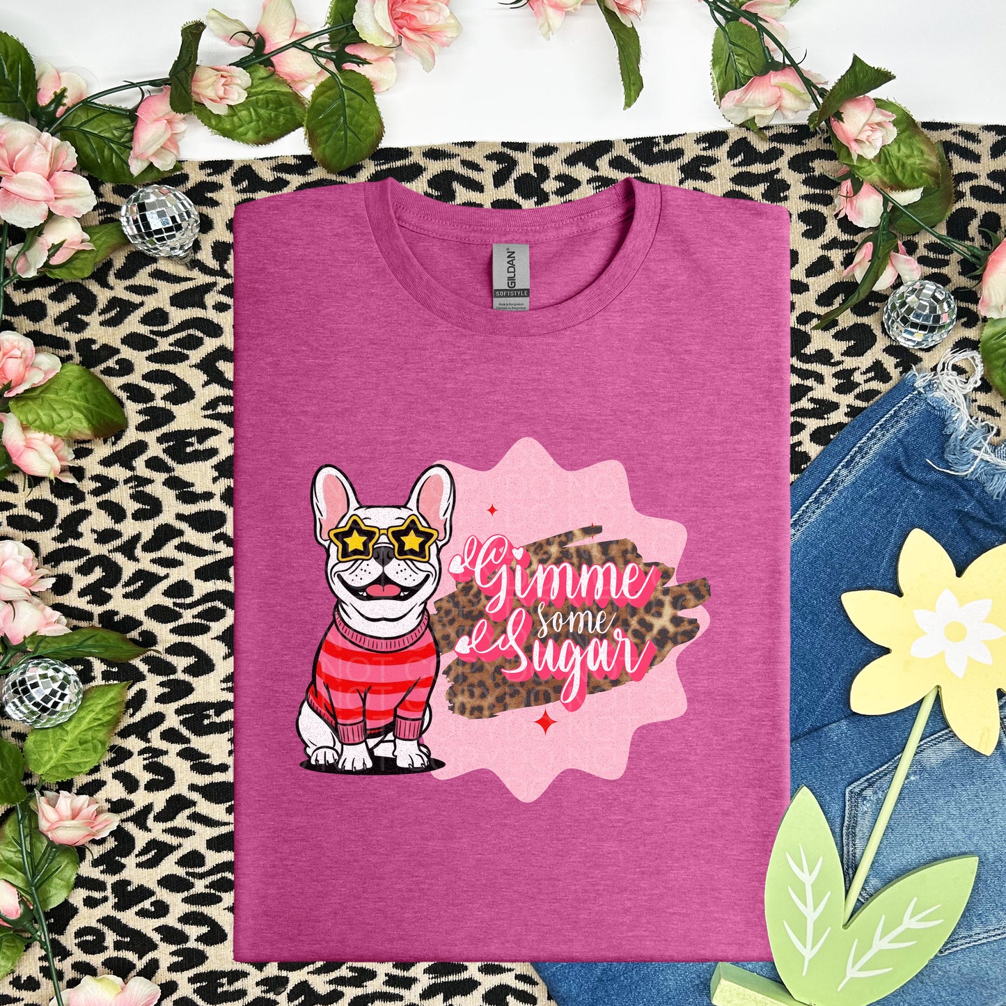Give Me Some Sugar Frenchie - TRANSFERS (SDD)