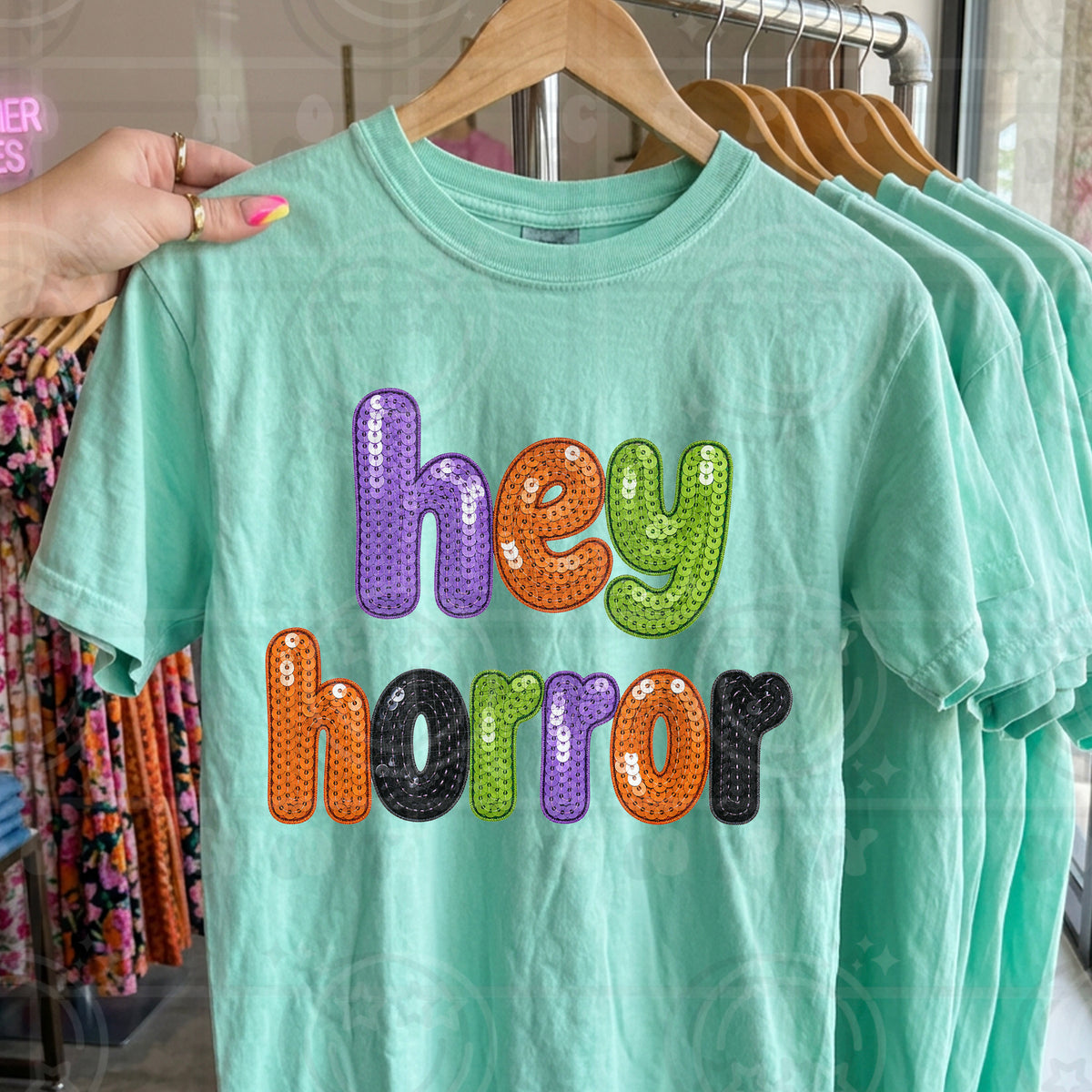 Hey Horror Sequin - Transfers (HW)