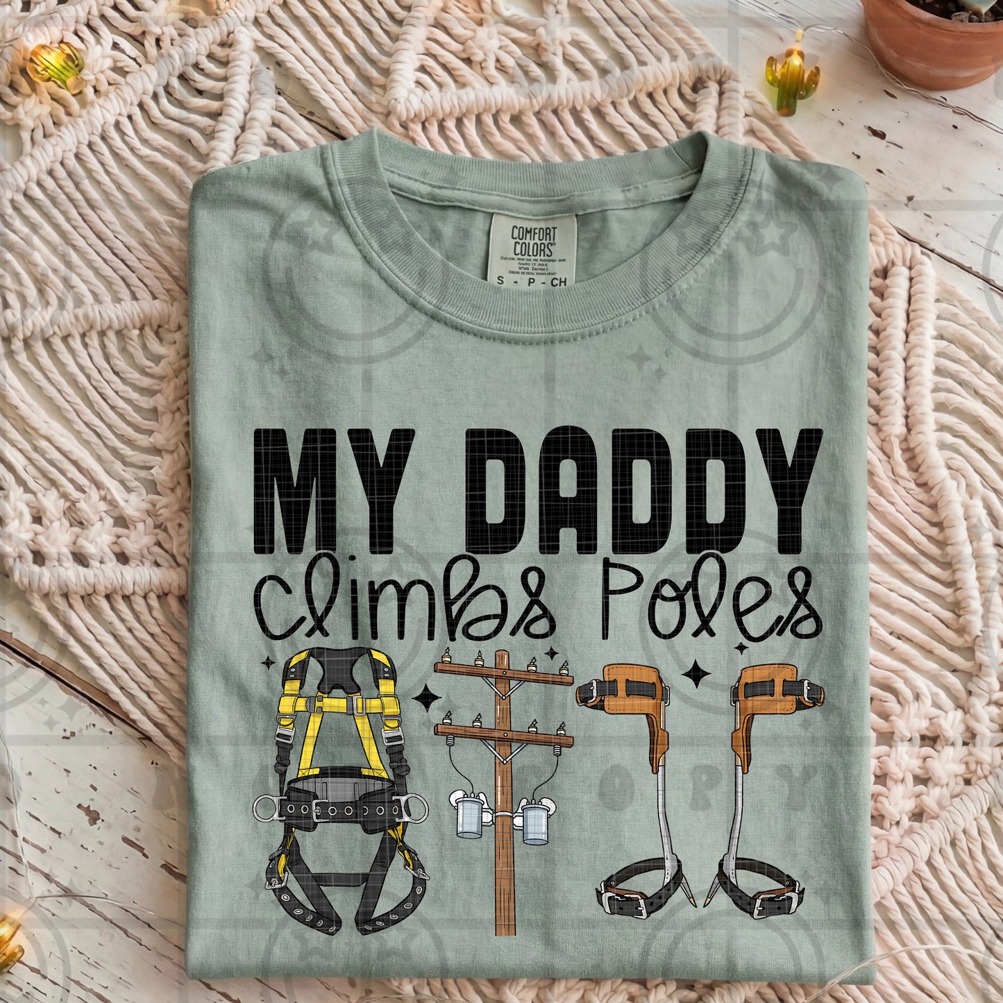 My Daddy Climbs Poles - TRANSFER (HW)