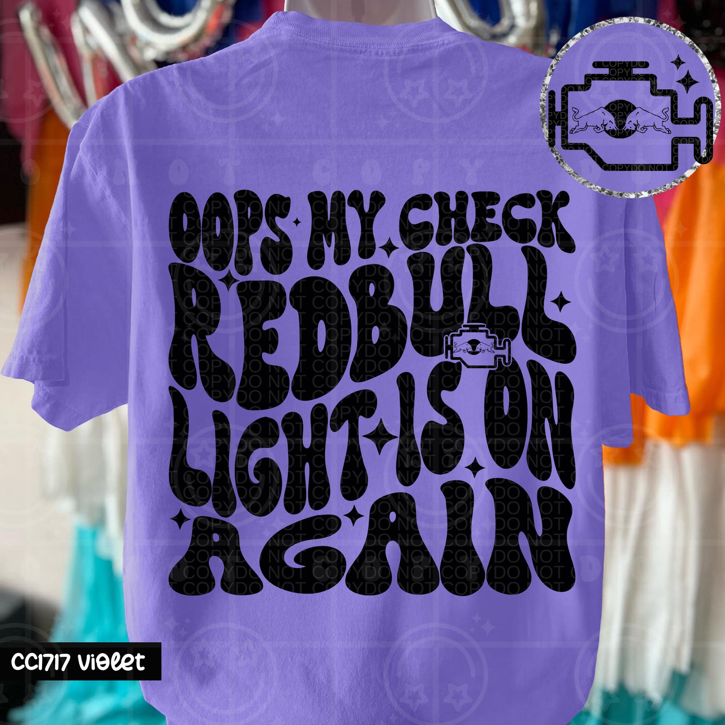 My Check Red Bull Light Is On - Transfer (HW)