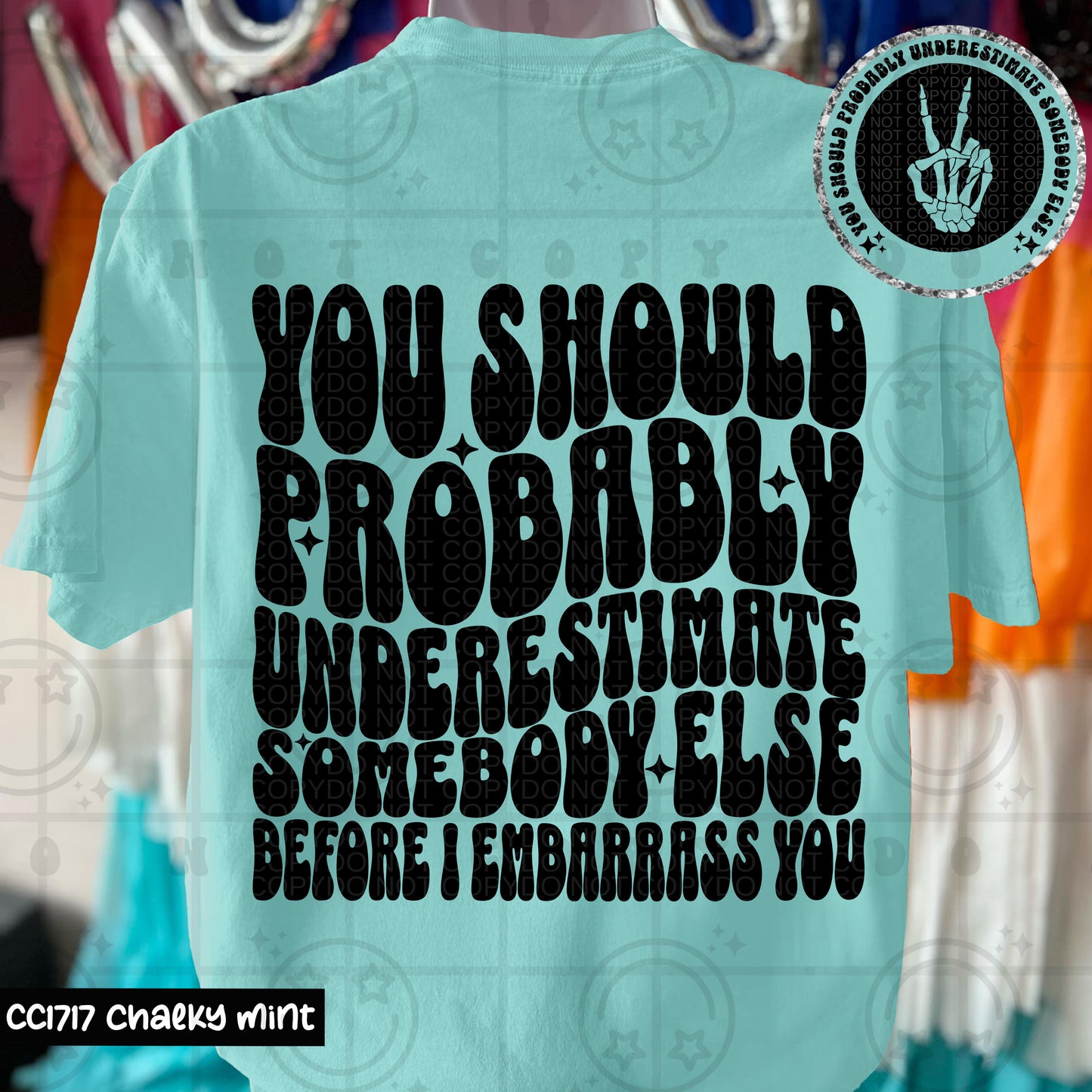 You Should Probably Underestimate Somebody Else - Transfer (HW)