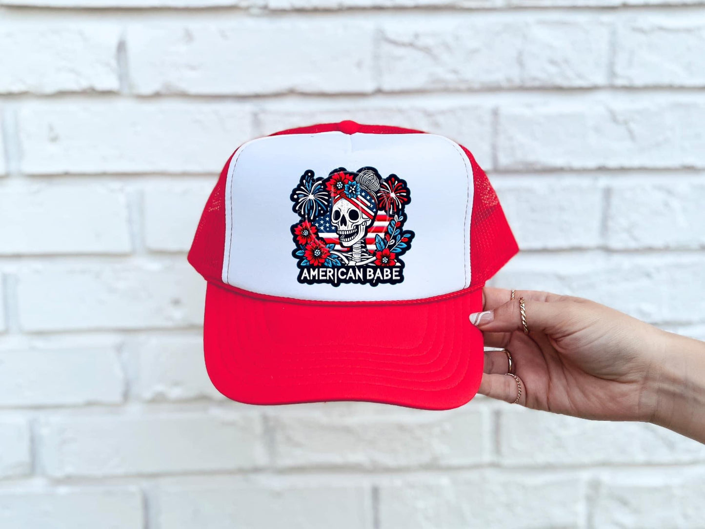 American Babe -Hat Transfer (TE)