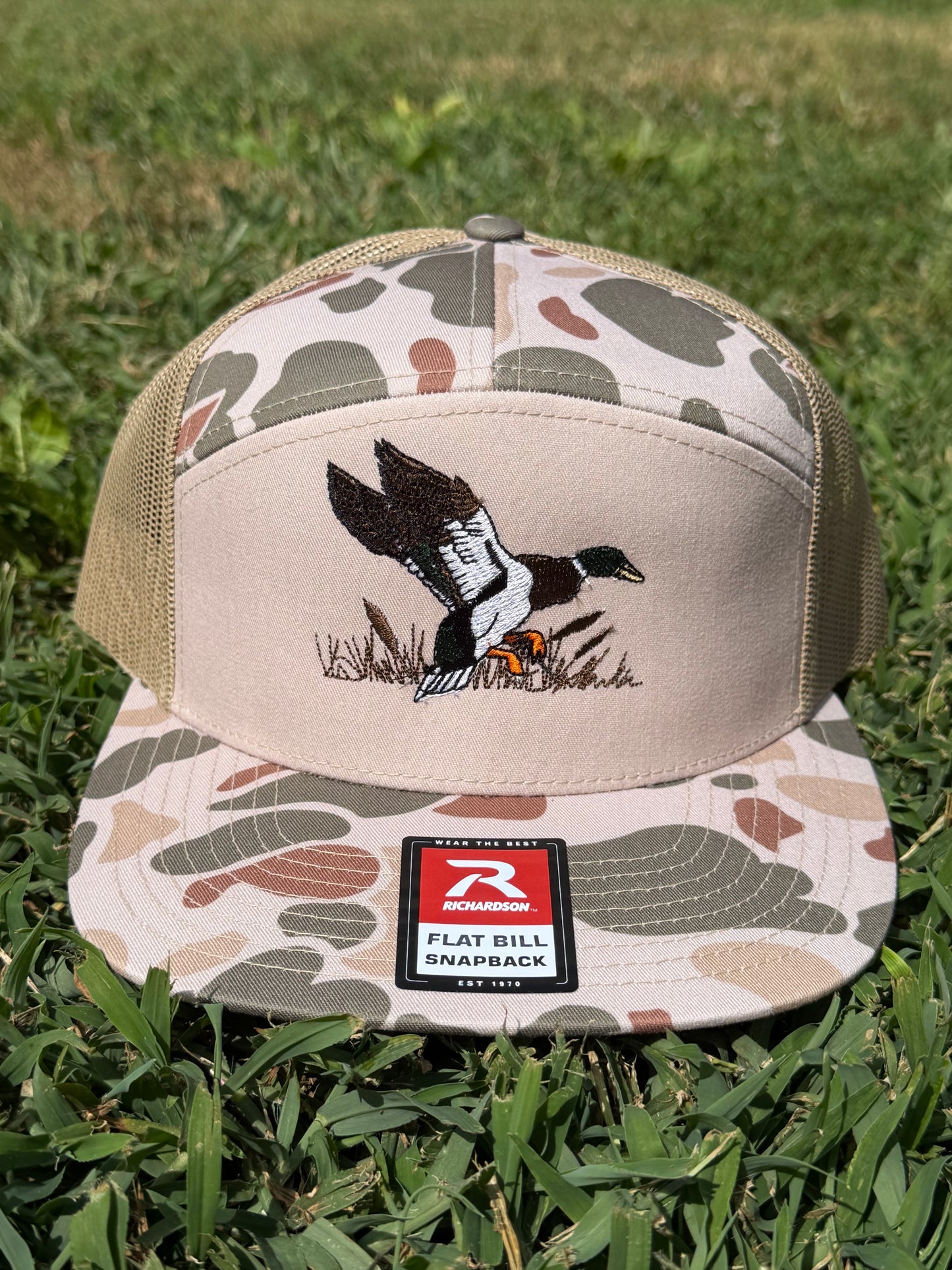 Mallard Duck | Richardson 7 Panel Embroidered Hat