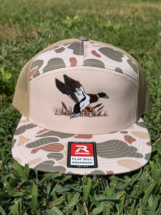 Mallard Duck | Richardson 7 Panel Embroidered Hat