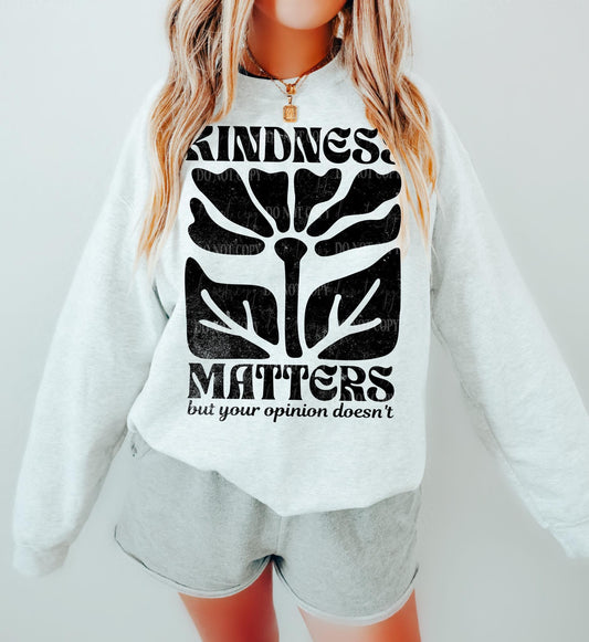 Kindness Matters Black Ink - Transfer (L)