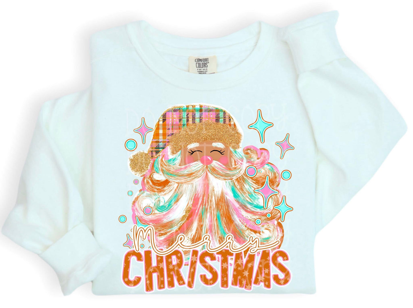 Merry Christmas Santa- TRANSFER (CST)