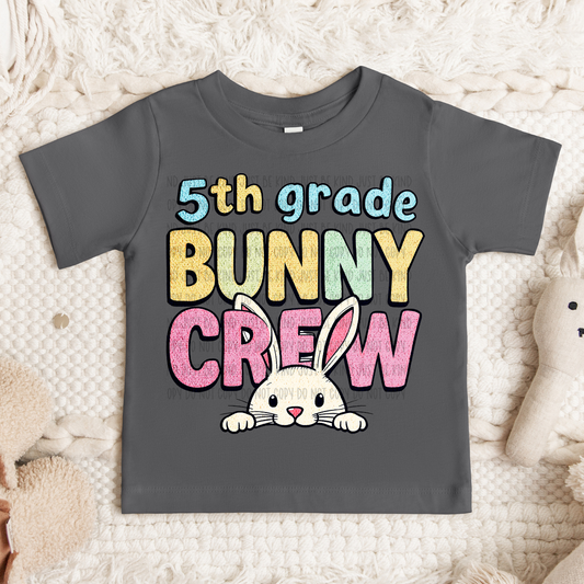 5th Grade Bunny Crew -  TRANSFERS (B)