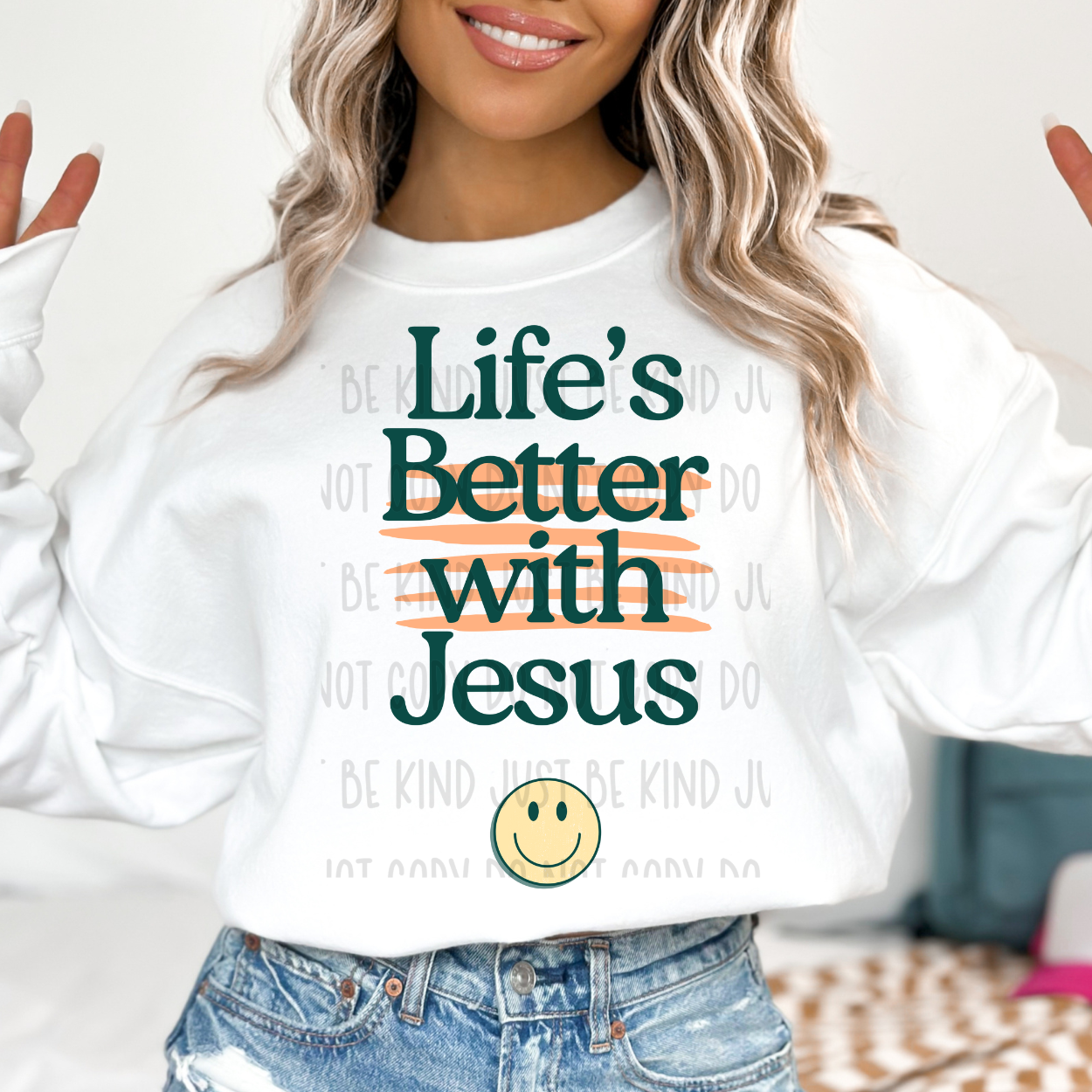 Life's Better With Jesus - TRANSFERS (TIB)