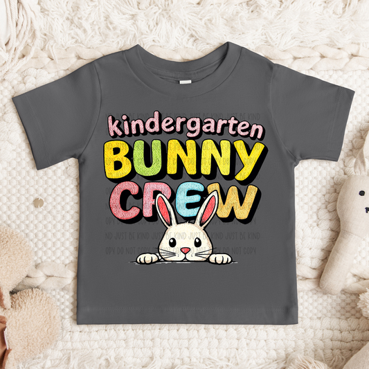 Kindergarten Bunny Crew -  TRANSFERS (B)