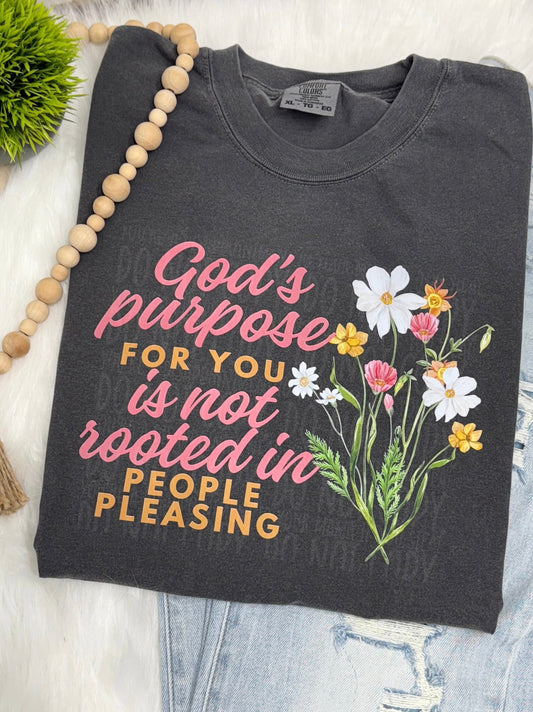 God's Purpose pepper- COMPLETED TEE