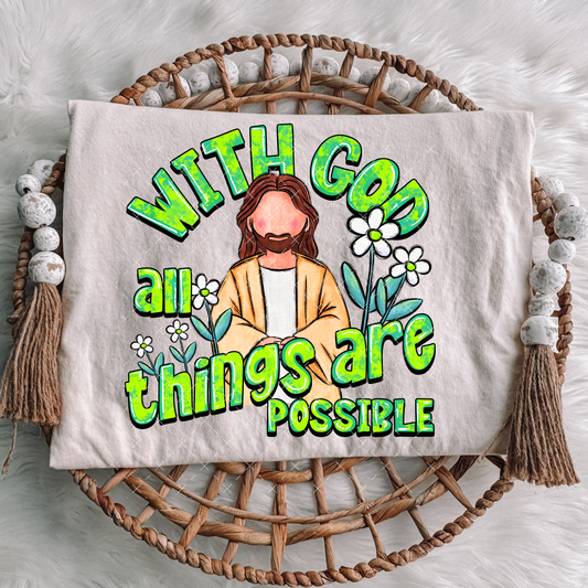 With God All Things Are Possible  -  Transfers (CS)