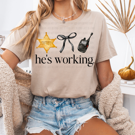 He's Working - TRANSFERS (Nine)