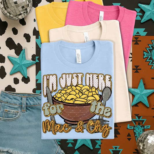 I'm Just Here For The Mac & Cheese -  Transfers (CS)