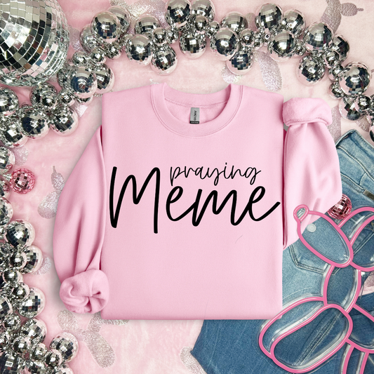 Praying Meme / Black - TRANSFER (OHDD)