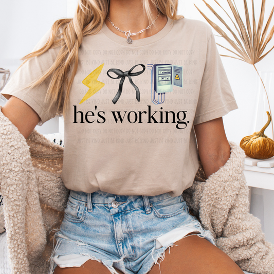 He's Working - TRANSFERS (Nine)