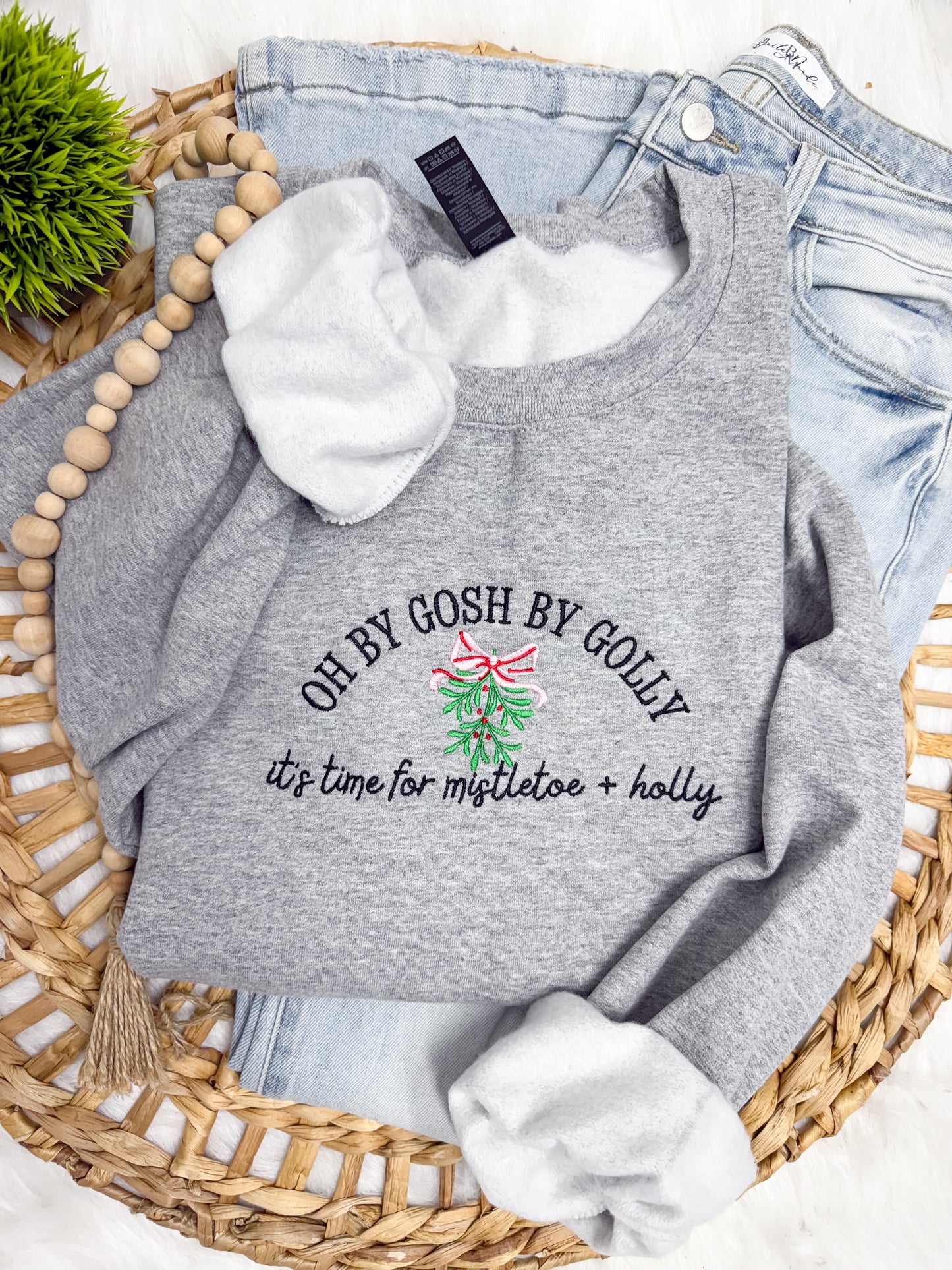 Oh by gosh by golly-EMBROIDERED SWEATSHIRT