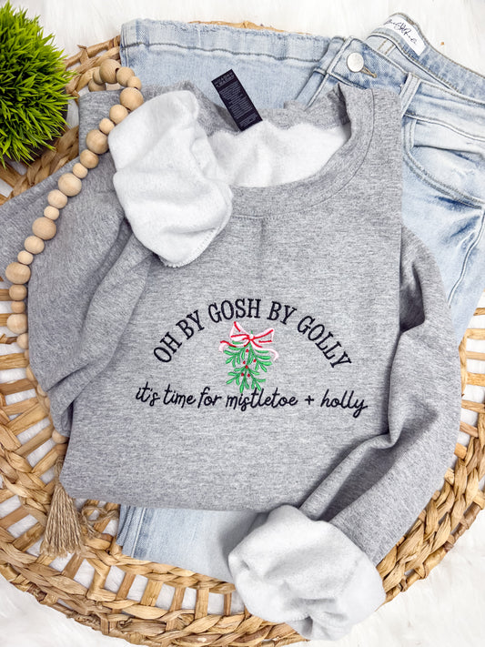 Oh by gosh by golly-EMBROIDERED SWEATSHIRT