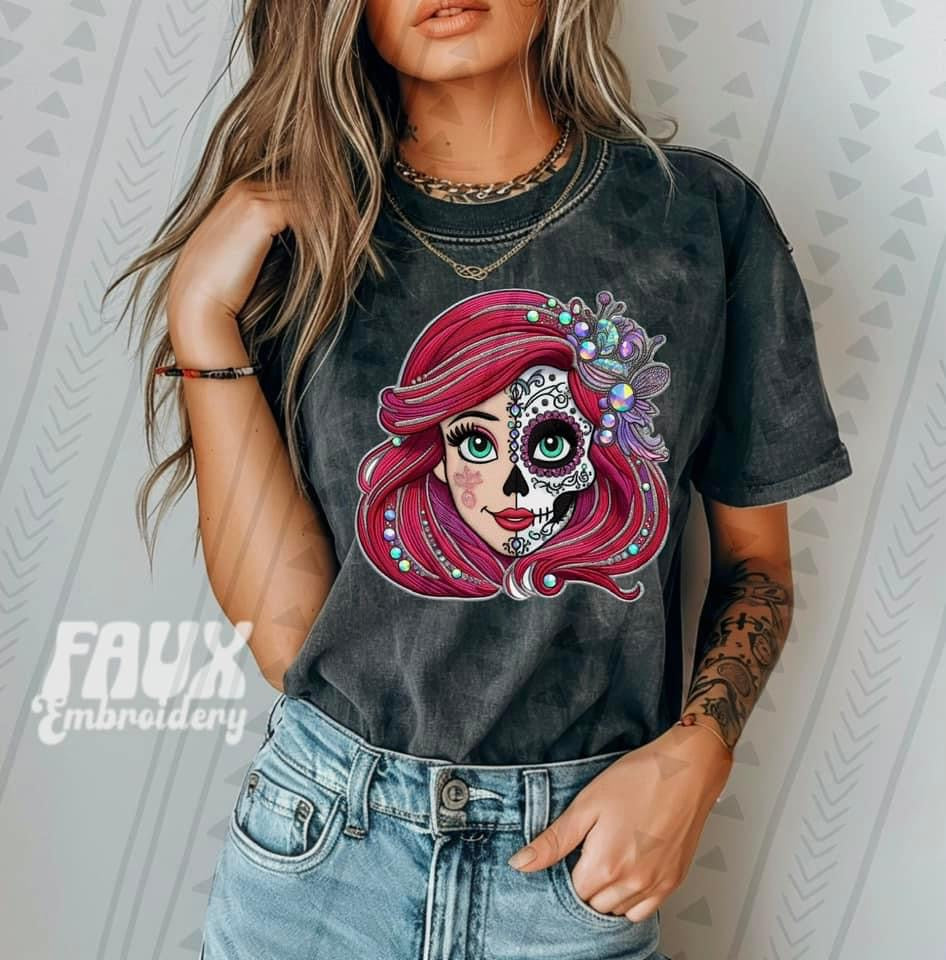 Ariel Sugar Skull- Transfer (TGG)