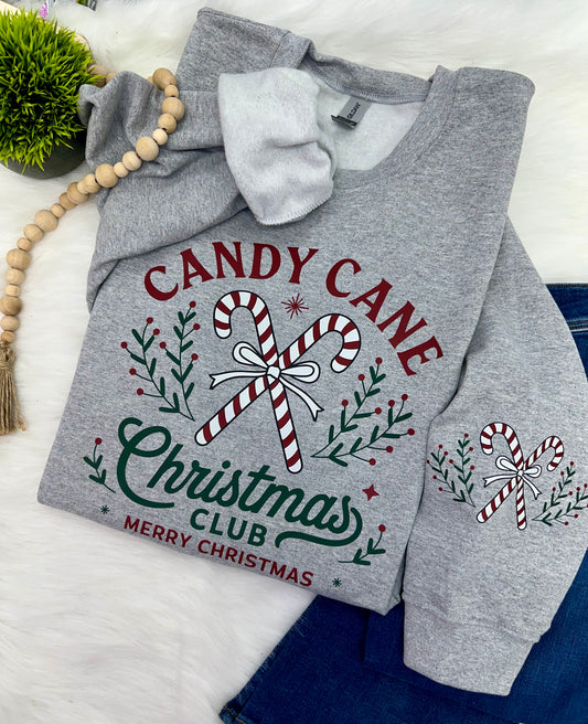 Candy Cane Christmas - COMPLETED SWEATSHIRT