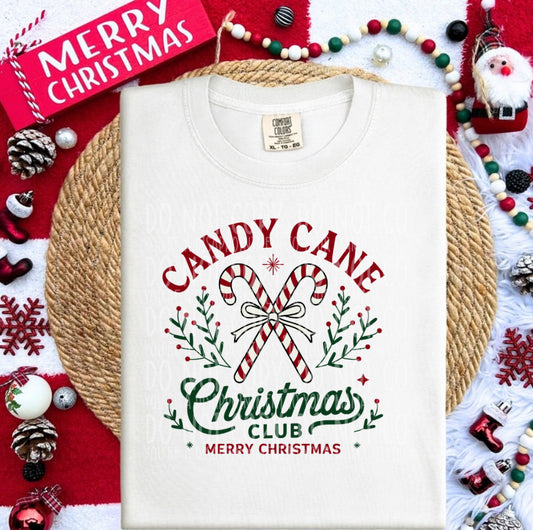 Candy Cane Christmas Club - TRANSFER