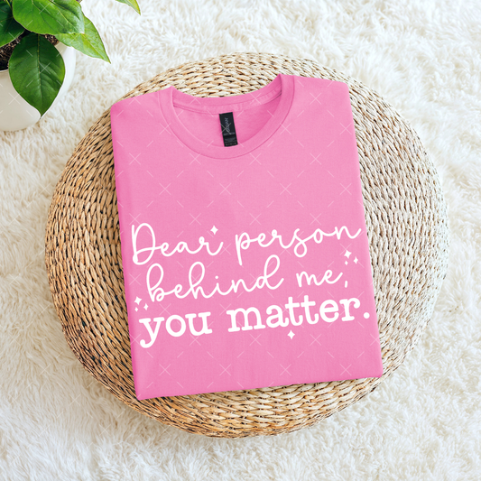 Dear Person Behind Me - TRANSFER (TPP)