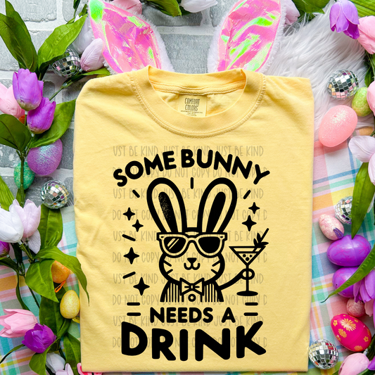Some Bunny Needs A Drink -  TRANSFERS (B)