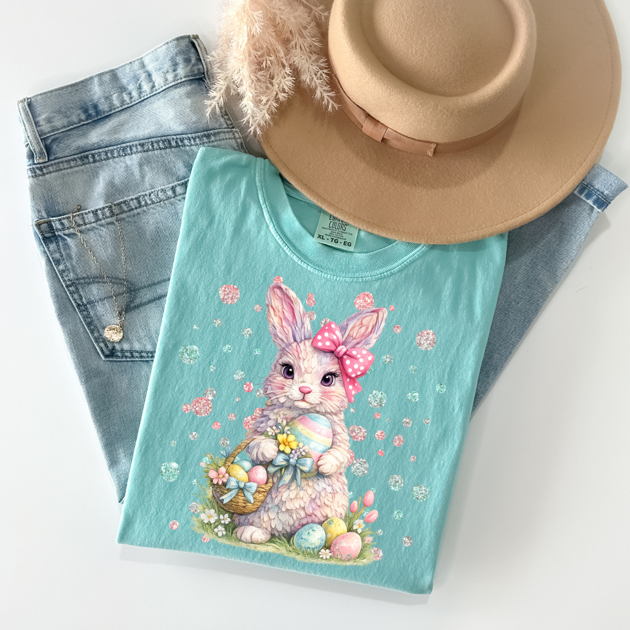 Easter Bunny Pastel - COMPLETED TEE