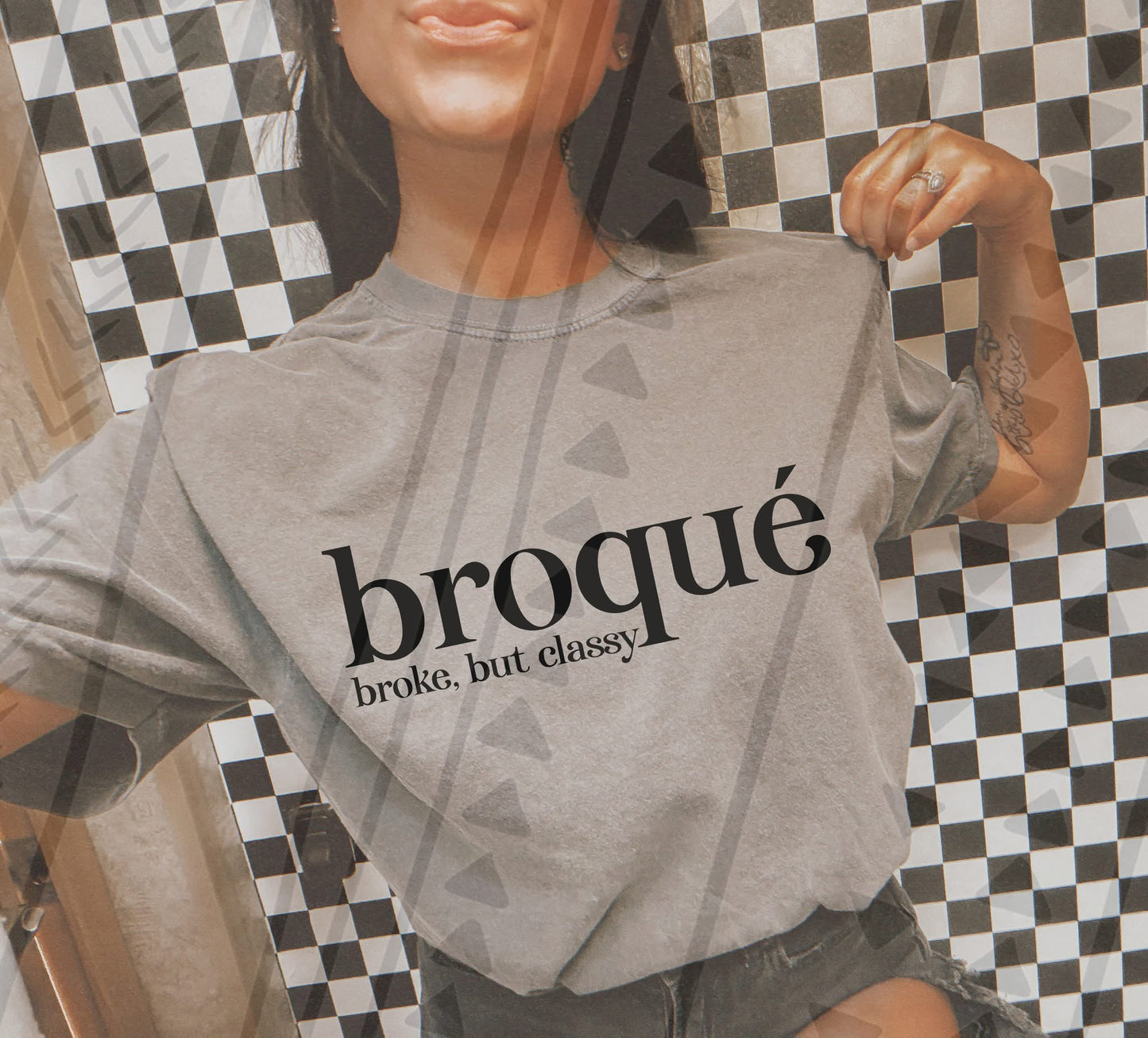 Broque black- TRANSFER (TGG)