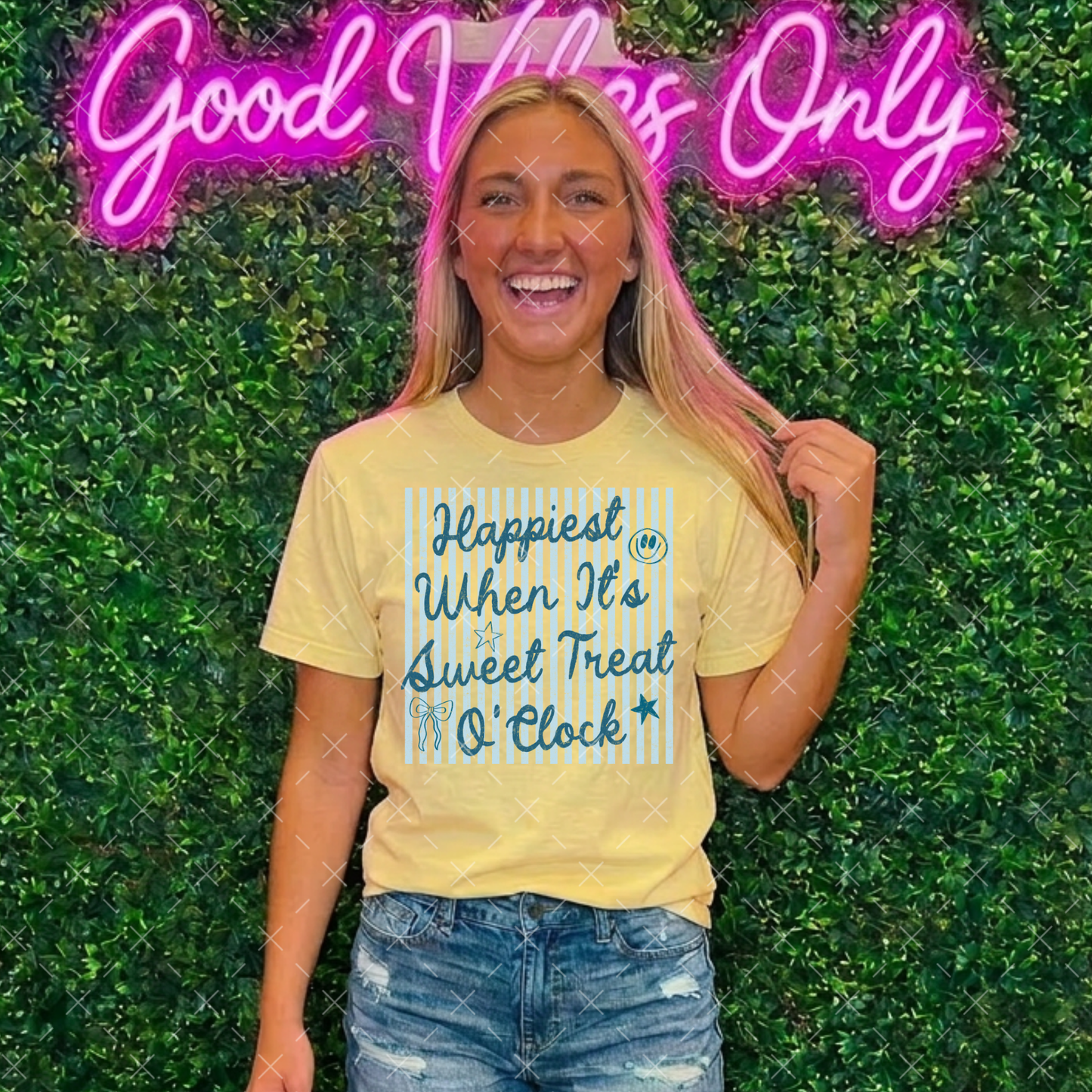 Happiest When It's Sweet Treat O'Clock - TRANSFER (S)