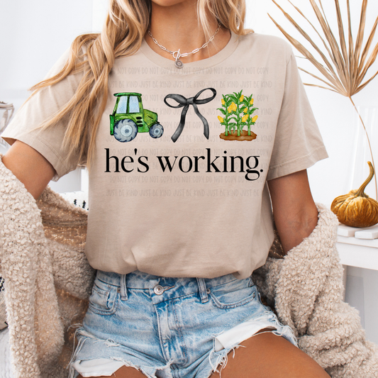 He's Working - TRANSFERS (Nine)