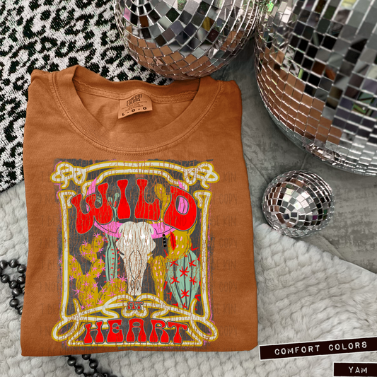 Wild At Heart Distressed - TRANSFERS (Kayndi)
