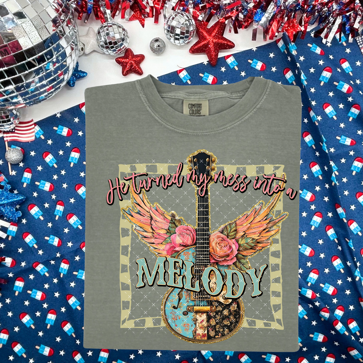 He Turned My Mess Into A Melody -   TRANSFERS (Kayndi)