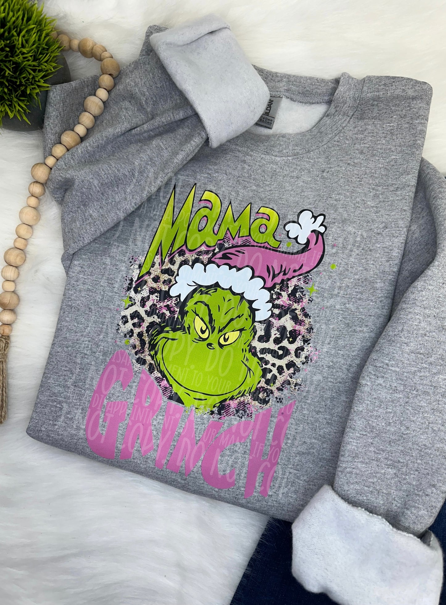 Mama Gr*nch - COMPLETED SWEATSHIRT