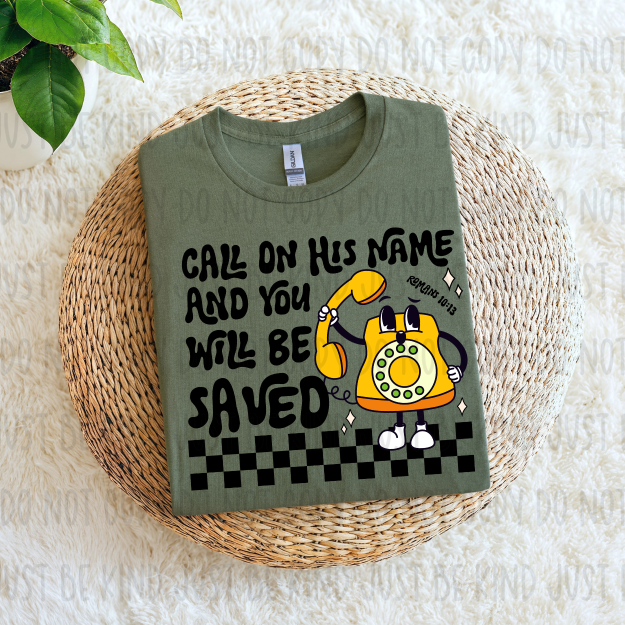 Call On His Name And You Will Be Saved / Yellow - TRANSFER (OHDD)