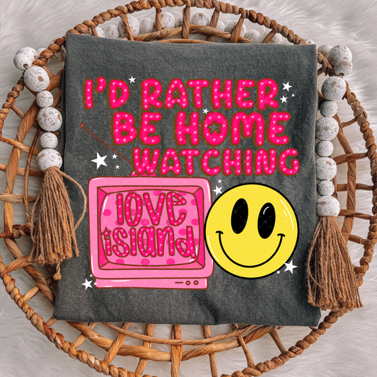 I'd Rather Be Watching Love Island -  Transfers (JBD)