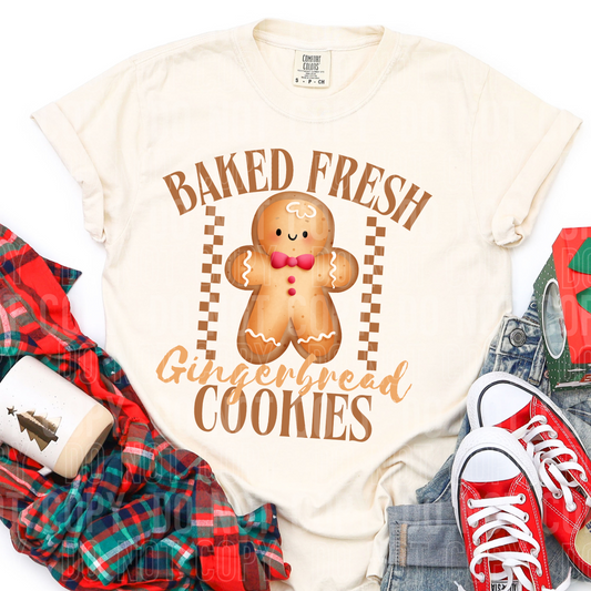 Baked Fresh Gingerbread Cookies  - TRANSFER (SBB)