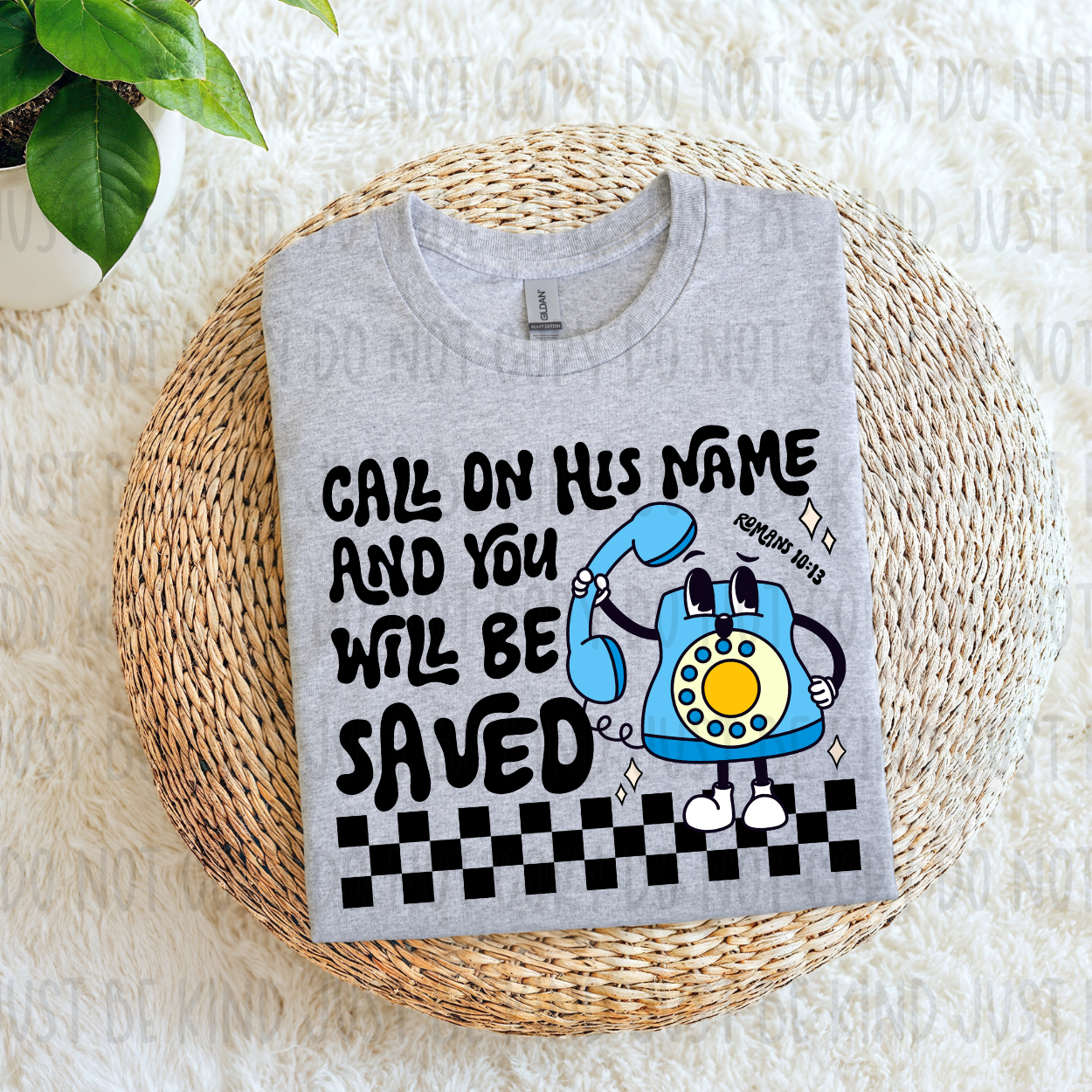 Call On His Name And You Will Be Saved / Blue - TRANSFER (OHDD)