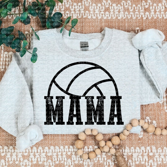 Volleyball mama black - Transfer (E)