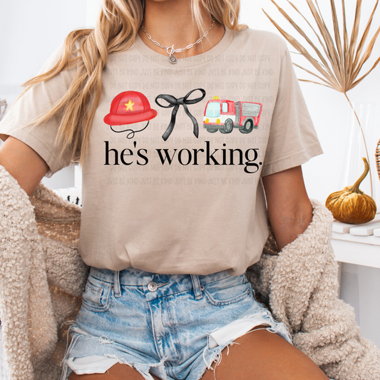 He's Working - TRANSFERS (Nine)