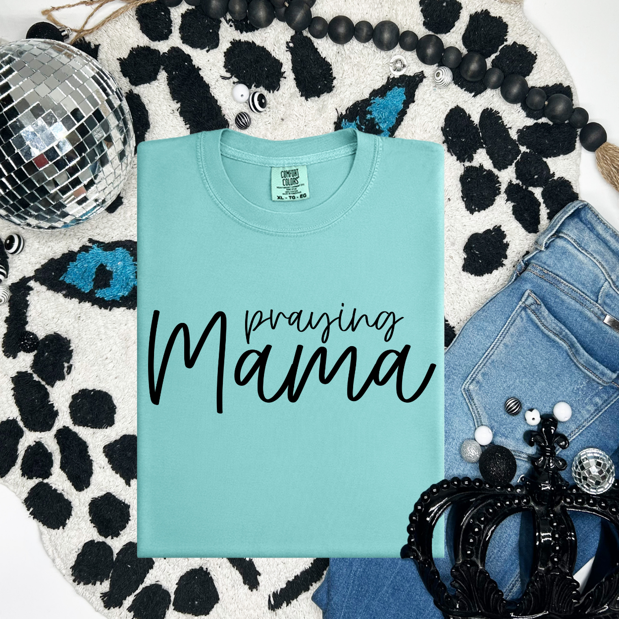 Praying Mama / Black - TRANSFER (OHDD)