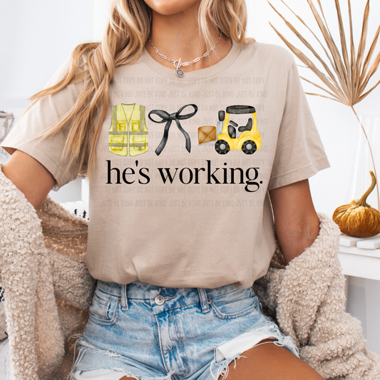 He's Working - TRANSFERS (Nine)